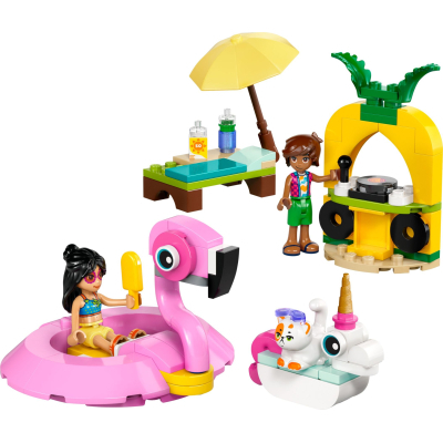 Конструктор Lego Friends Вечірка єдинорога та фламінго біля басейну (42658) фото №2
