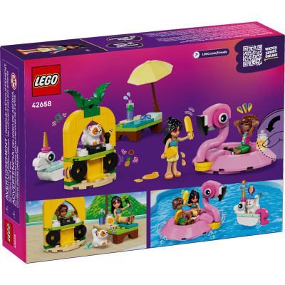 Конструктор Lego Friends Вечірка єдинорога та фламінго біля басейну (42658) фото №6