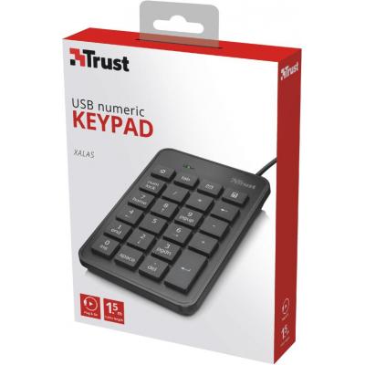 Клавіатура Trust Xalas USb numeric keypad (22221) фото №5