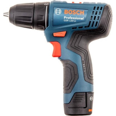 Шуруповерт Bosch GSR 120-LI Professional, 2*2.5Аh (0.601.9G8.000) фото №2
