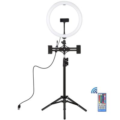 Нобор блогера PULUZ Ring USB LED lamp PKT3068B 11.8"   tripod 1.1 м (PKT3068B)