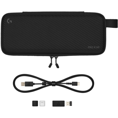 Клавіатура Logitech G Pro X 60 Lightspeed GX Tactile Wireless/Bluetooth UA Black (920-011911) фото №7