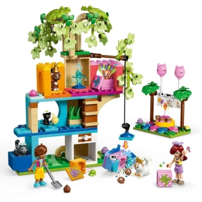 Конструктор Lego Friends День народження кота та будинок на дереві (42666) фото №3