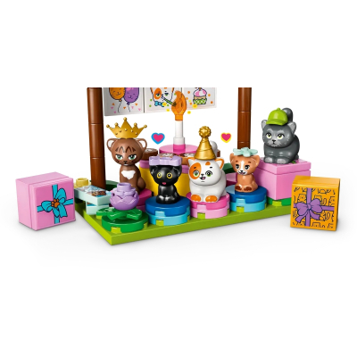 Конструктор Lego Friends День народження кота та будинок на дереві (42666) фото №5