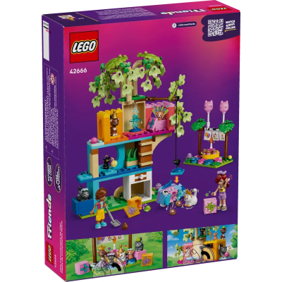 Конструктор Lego Friends День народження кота та будинок на дереві (42666) фото №6