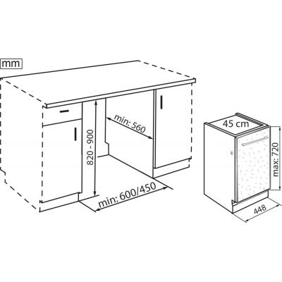 Посудомийна машина Whirlpool WSIC 3 M 27 C фото №2