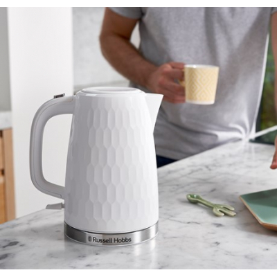 Электрический чайник Russell Hobbs 26050-70 Honeycomb White фото №7