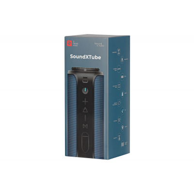 Портативна колонка 2E SoundXTube TWS MP3 Wireless Waterproof Blue (BSSXTWBL) фото №3