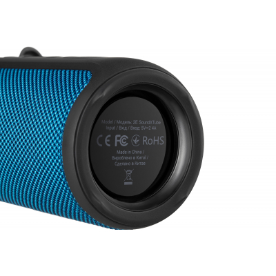 Портативна колонка 2E SoundXTube TWS MP3 Wireless Waterproof Blue (BSSXTWBL) фото №8