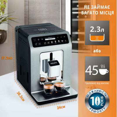 Кавоварка Krups EA894810 фото №5