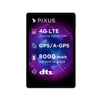 Планшет Pixus Titan 10,95" 8/128Gb LTE metal, graphite (4897058531695) фото №3
