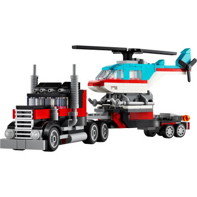 Конструктор Lego Creator Бортова вантажівка з гелікоптером 270 деталей (31146) фото №2