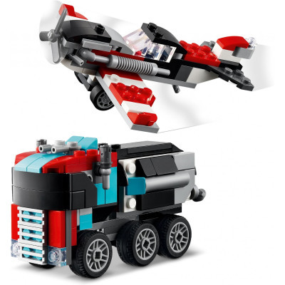 Конструктор Lego Creator Бортова вантажівка з гелікоптером 270 деталей (31146) фото №3