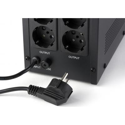 Джерело безперебійного живлення Vinga LCD 1200VA metal case with USB (VPC-1200MU) фото №6