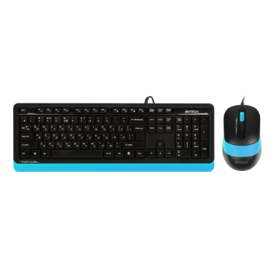 Клавіатура   мишка A4Tech F1010 Blue