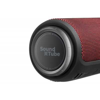 Портативна колонка 2E SoundXTube TWS MP3 Wireless Waterproof Red (BSSXTWRD) фото №7