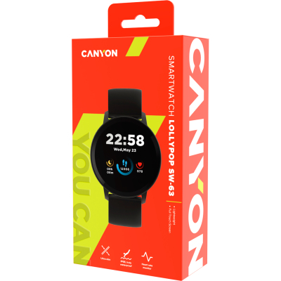 Smart годинник Canyon CNS-SW63BB Lollypop (CNS-SW63BB) фото №7