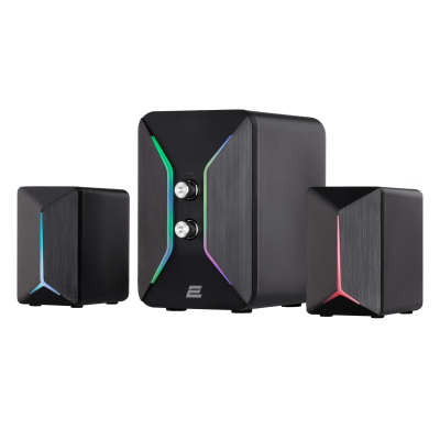 Акустична система 2E PCS301 RGB USB Black (-PCS301BK)