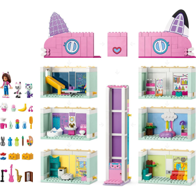 Конструктор Lego Gabby's Dollhouse Ляльковий будиночок Ґаббі 498 деталей (10788) фото №3