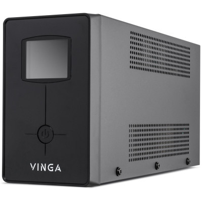 Джерело безперебійного живлення Vinga LCD 1200VA metal case (VPC-1200M) фото №6