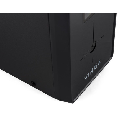 Джерело безперебійного живлення Vinga LCD 1200VA metal case (VPC-1200M) фото №7