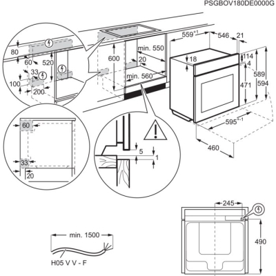 Духовой шкаф Electrolux EOD3C70TK фото №9