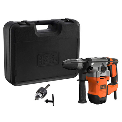 Перфоратор Black&Decker SDS-Plus, 1250 Вт, 4.4 Дж (BEHS03K) фото №2