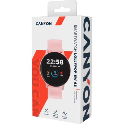 Smart годинник Canyon CNS-SW63PP Lollypop (CNS-SW63PP) фото №7