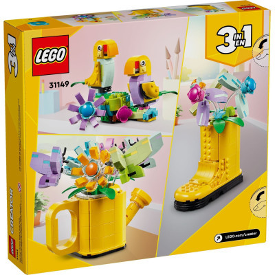 Конструктор Lego Creator Квіти в лійці 420 деталей (31149) фото №8