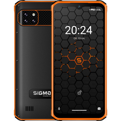 Смартфон Sigma X-treme PQ56 black-orange