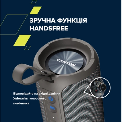 Портативная колонка Canyon OnMove 15 EQ TWS IPX6 Beige (CNE-CBTSP15BG) фото №8