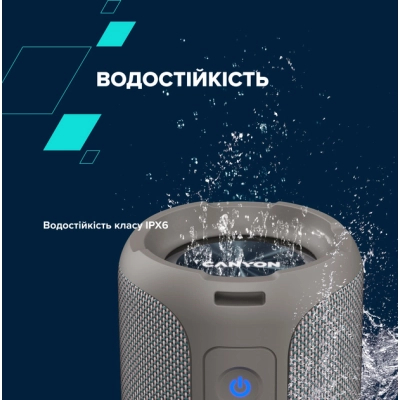Портативная колонка Canyon OnMove 15 EQ TWS IPX6 Beige (CNE-CBTSP15BG) фото №9
