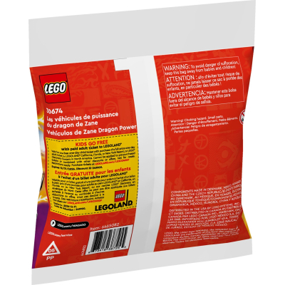 Конструктор Lego Ninjago Суперсильні транспортні засоби дракона Зейна (30674) фото №3