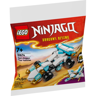 Конструктор Lego Ninjago Суперсильні транспортні засоби дракона Зейна (30674)