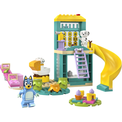 Конструктор Lego Bluey Веселощі з Блуї та Хлоєю на ігровому майданчику (11201) фото №2