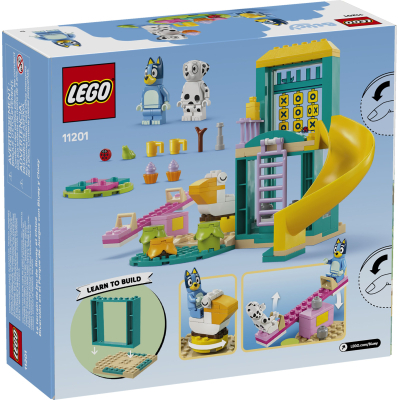 Конструктор Lego Bluey Веселощі з Блуї та Хлоєю на ігровому майданчику (11201) фото №7