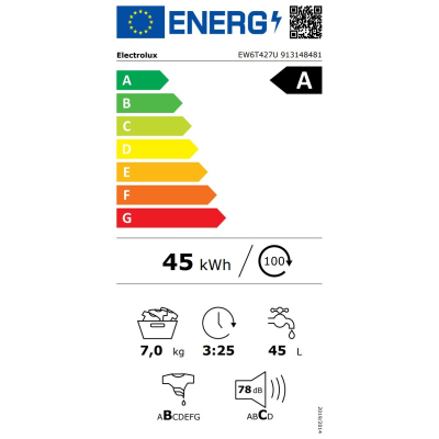 Стиральная машина  Electrolux EW6T427U фото №6