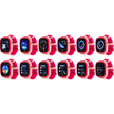 Smart годинник AmiGo GO005 4G WIFI Kids waterproof Thermometer Pink (747018) фото №5