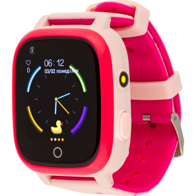 Smart годинник AmiGo GO005 4G WIFI Kids waterproof Thermometer Pink (747018)