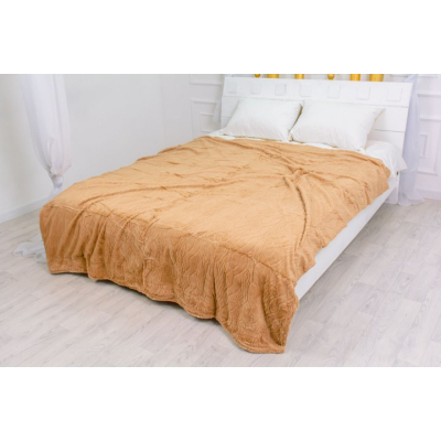Плед MirSon 1010 Damask Cappuccino 150x200 (2200002980043) фото №2