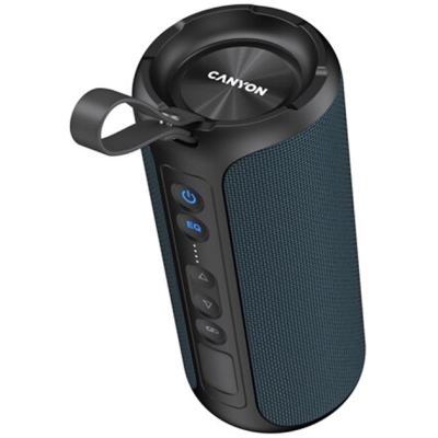 Портативна колонка Canyon OnMove 15 EQ TWS IPX6 Dark Blue (CNE-CBTSP15BK) фото №2