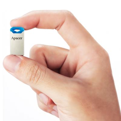 Флешка Apacer AH 111 USB 2.0 32 Gb Blue фото №6