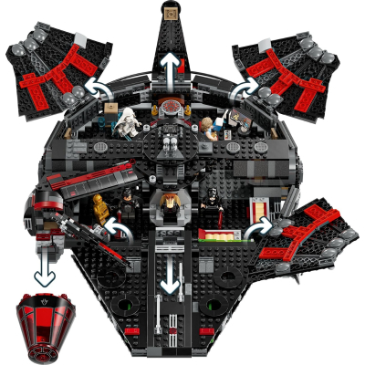 Конструктор Lego Star Wars Темний сокіл (75389) фото №5