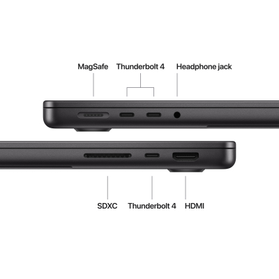 Ноутбук Apple MacBook Pro 14 A3434 M5 Space Black (MDE34UA/A) фото №3