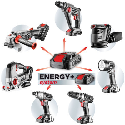 Шуруповерт GRAPHITE Energy   SET, 18В, 2х2.0 Ач, 109ед. кейс (58G022-PS15) фото №11