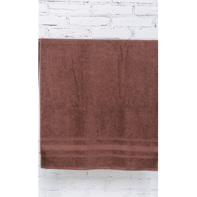 Рушник MirSon банний №5001 SoftNess Brown 40x70 см (2200003181517) фото №2