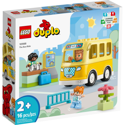 Конструктор Lego DUPLO Поїздка на автобусі 16 деталей (10988)