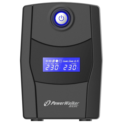 Источник бесперебойного питания PowerWalker Basic VI 800 STL (10121073) фото №2