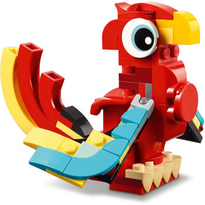 Конструктор Lego Creator Червоний Дракон 149 деталей (31145) фото №4