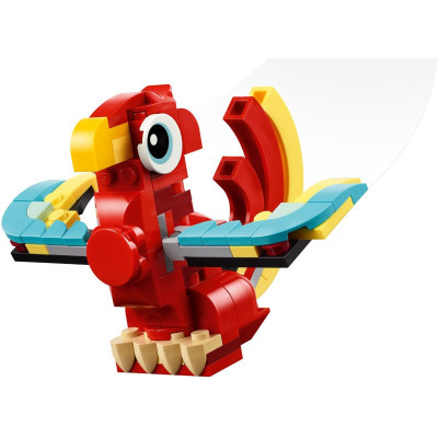 Конструктор Lego Creator Червоний Дракон 149 деталей (31145) фото №5